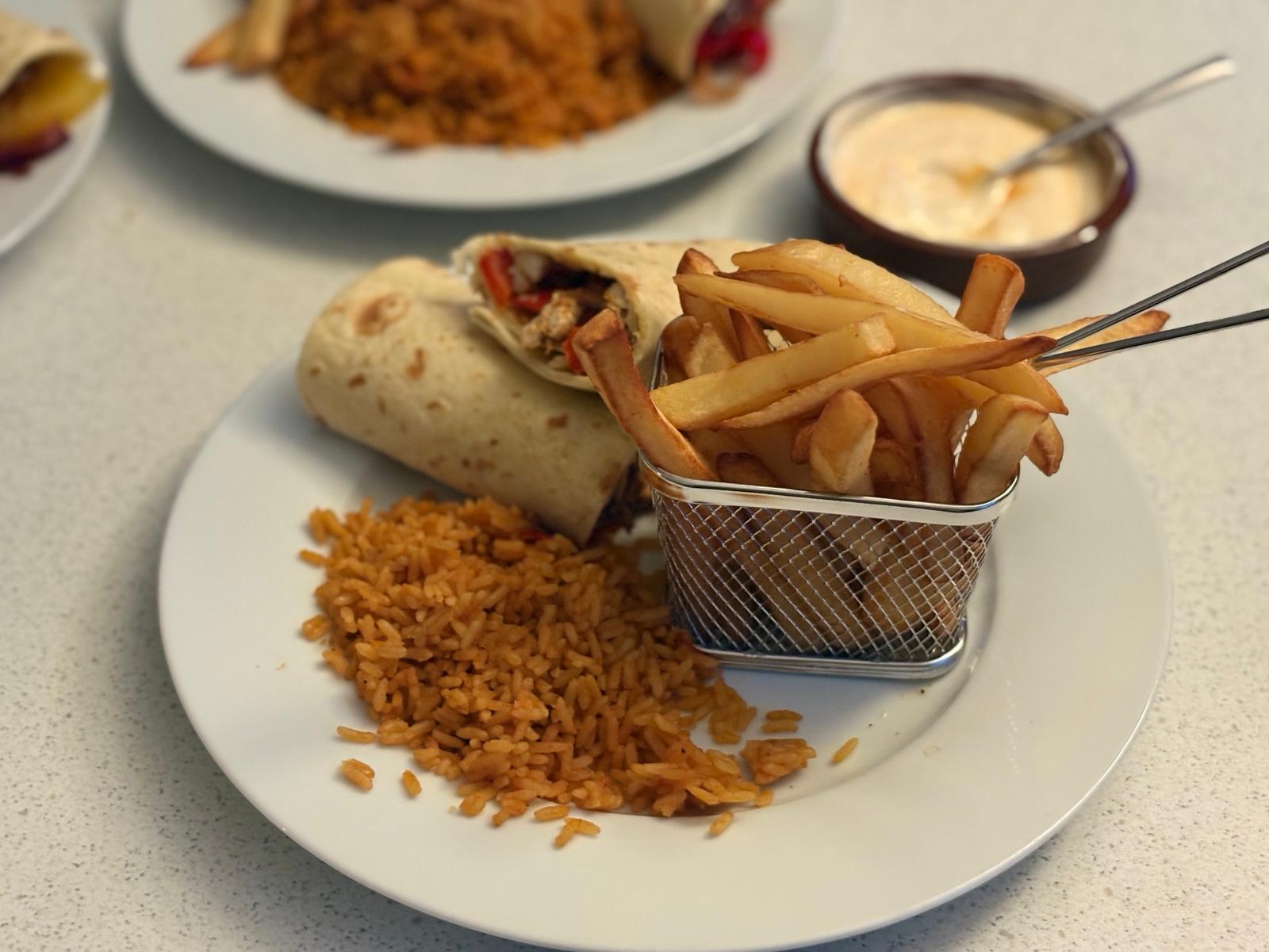 Spicy Chicken Wraps