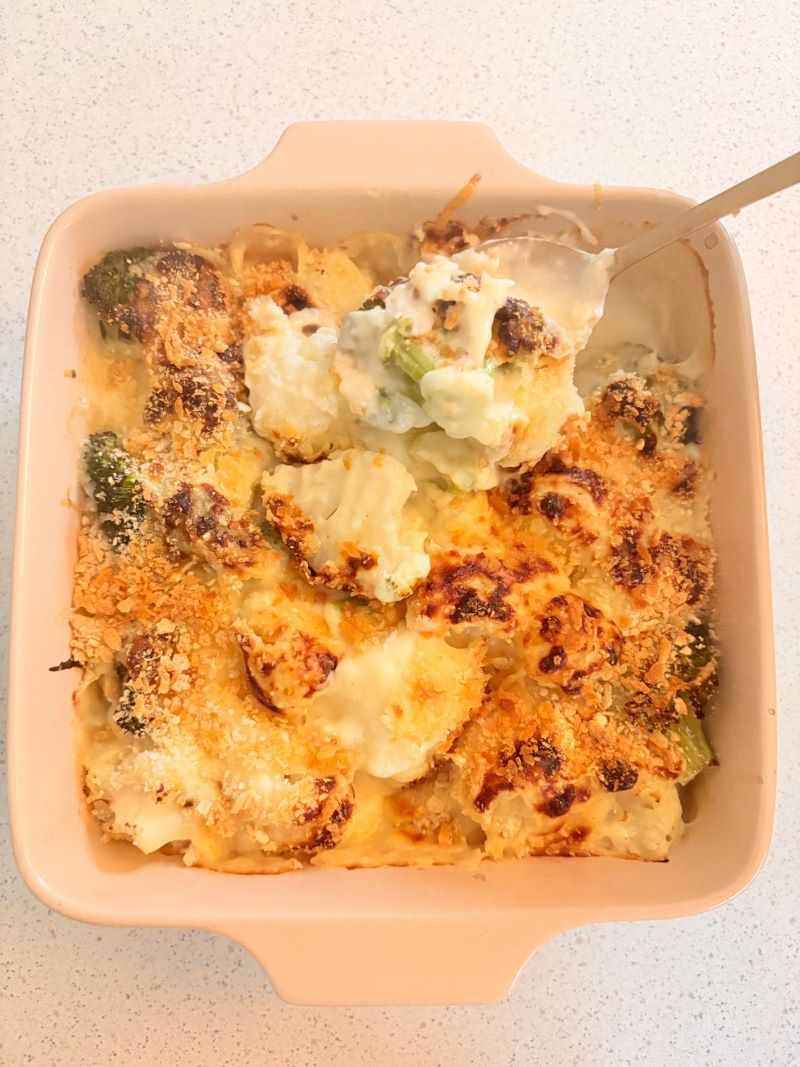 Cauliflower & Broccoli Cheese